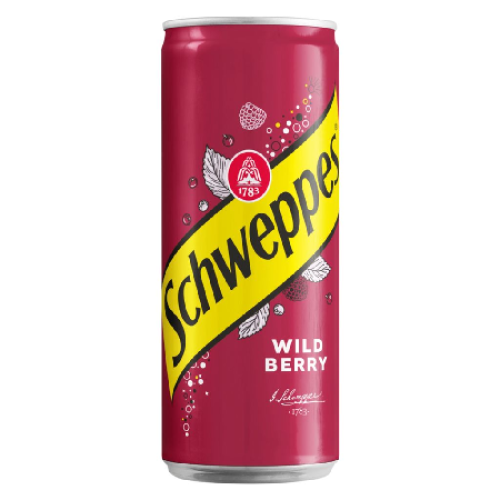 Scheweppes Wild Berry 330ml can