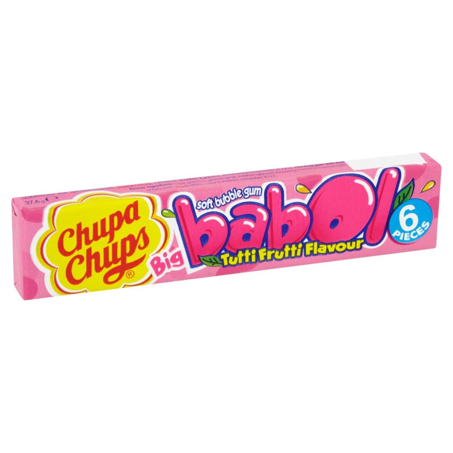 Chupa chups Big Babol Tutti Frutti gum 27.6g