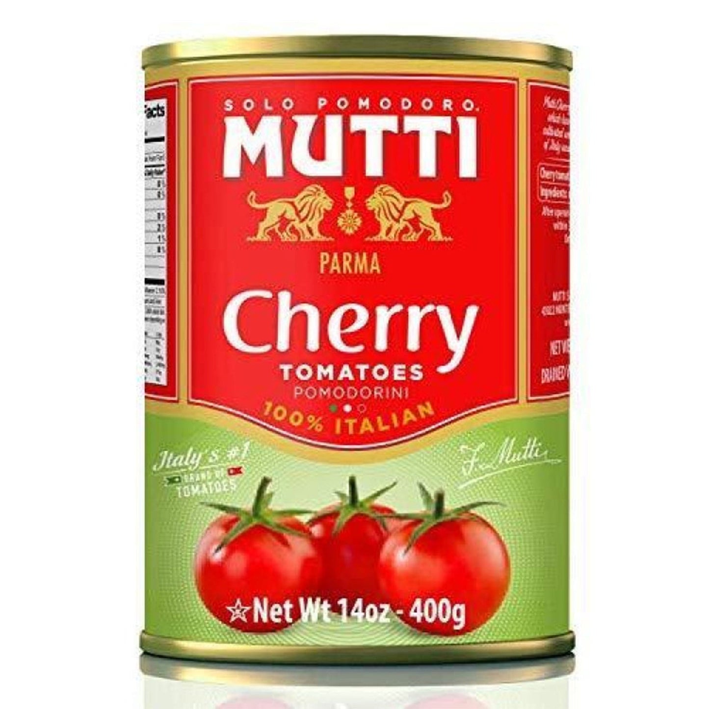 Mutti Whole Cherry Tomatoes in Tomato Juice 398ml