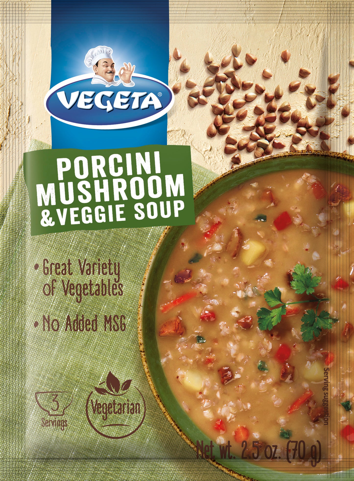 Vegeta Porcini Mushroom&Veggie Soup 70g