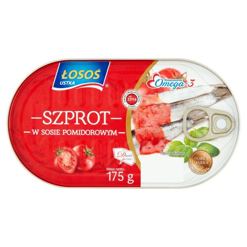 Losos Ustka Sprats in tomato sauce 175g