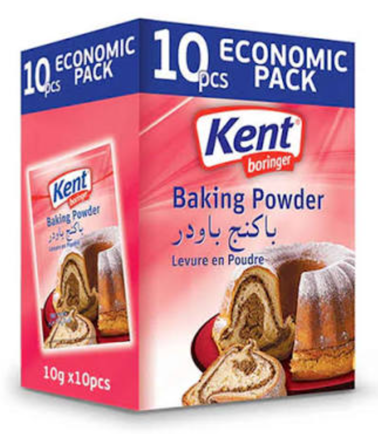 Kent Boringer Baking Powder 10pack