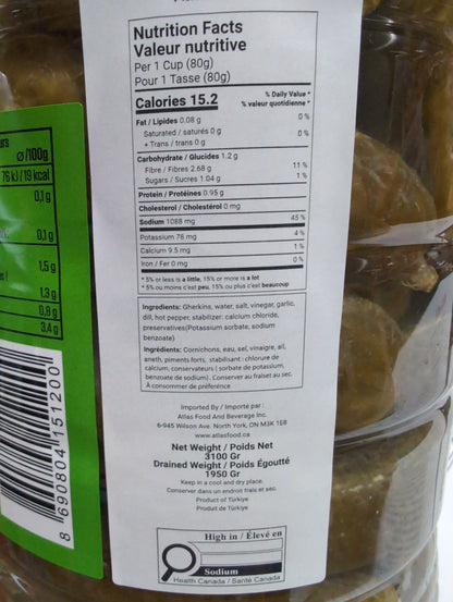 Suntat Pickled Cucumber 3100g