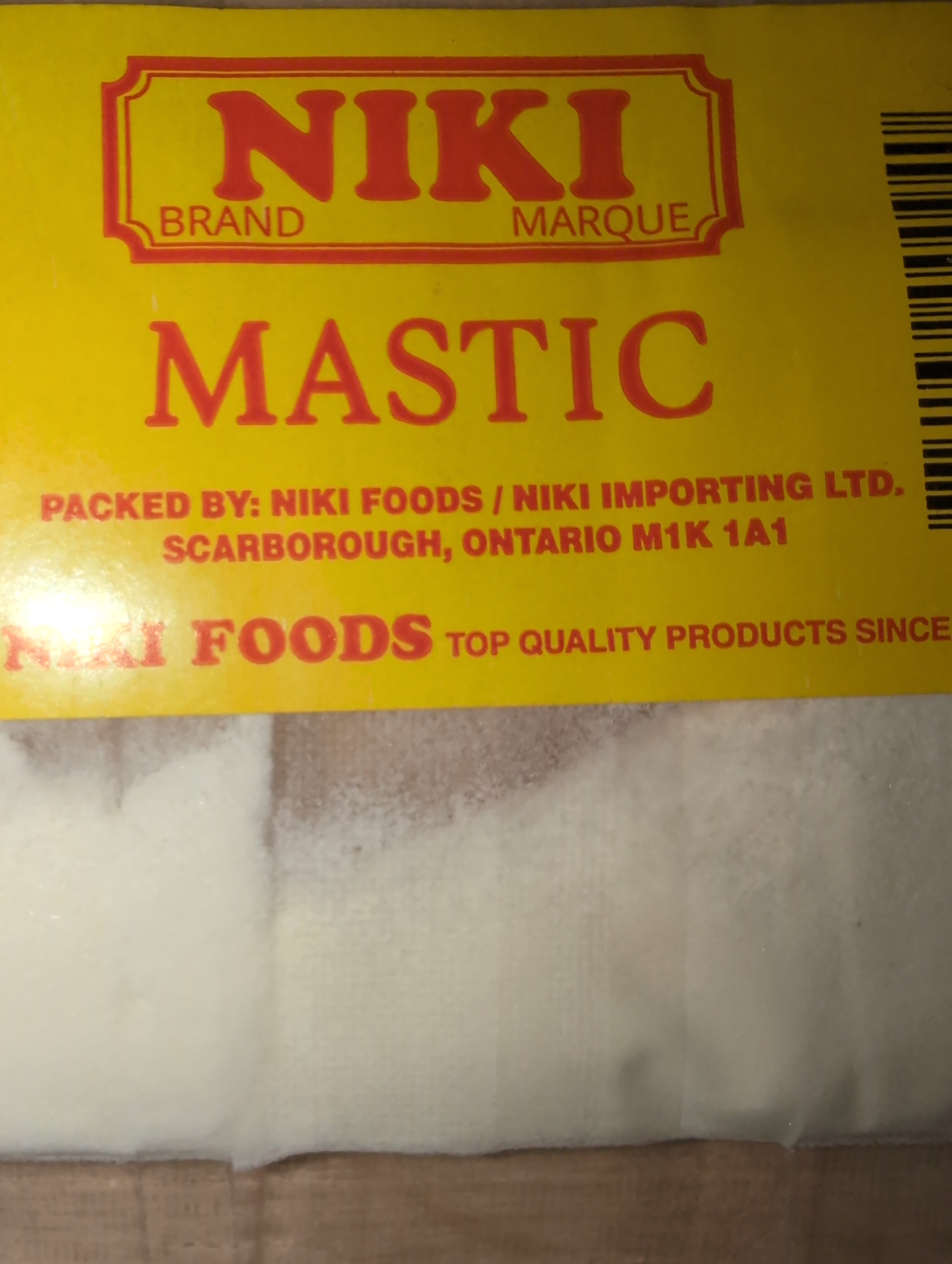 Niki Mastic Powder 2g – MediTerra Grocery