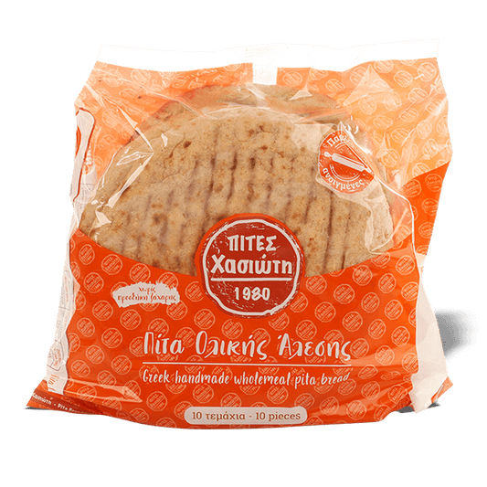 Chasiotis Greek Wholemeal Pita Bread 10 pieces