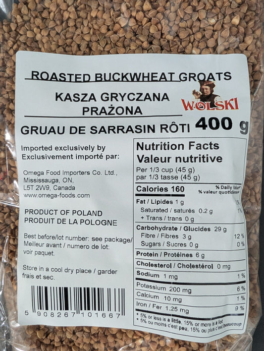 Wolski roasted buckwheat groats 400g