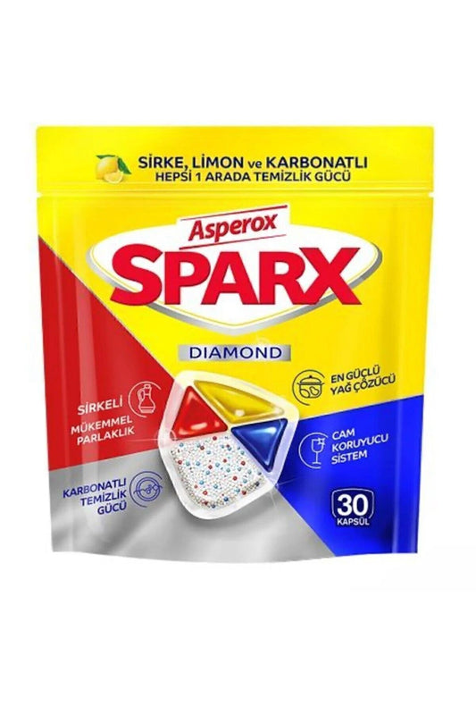 Asperox Sparx Diamond Dishwashing pod 30pieces