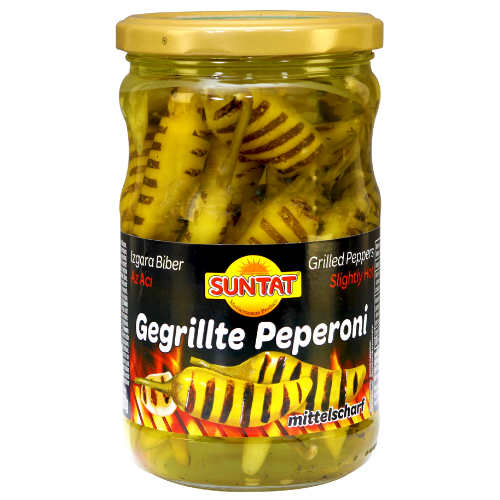 Suntat Grilled Green Pepper Pickles 550g