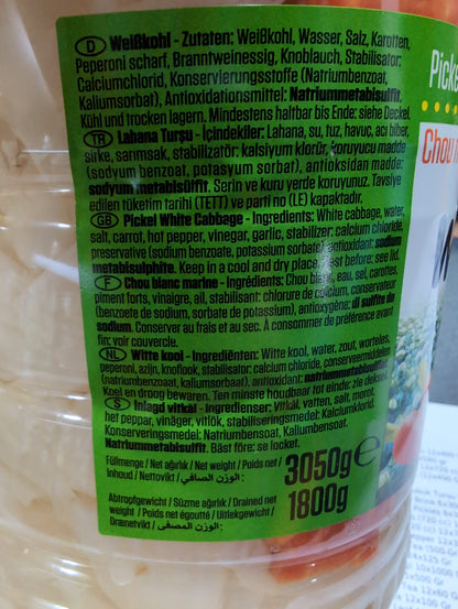 Suntat Pickled Cabbage 3050g