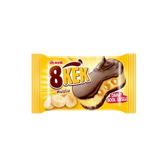 Ulker 8kek Cake chocolate&banana 55g