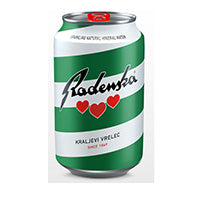Radenska Sparkling Natural Mineral Water 330ml