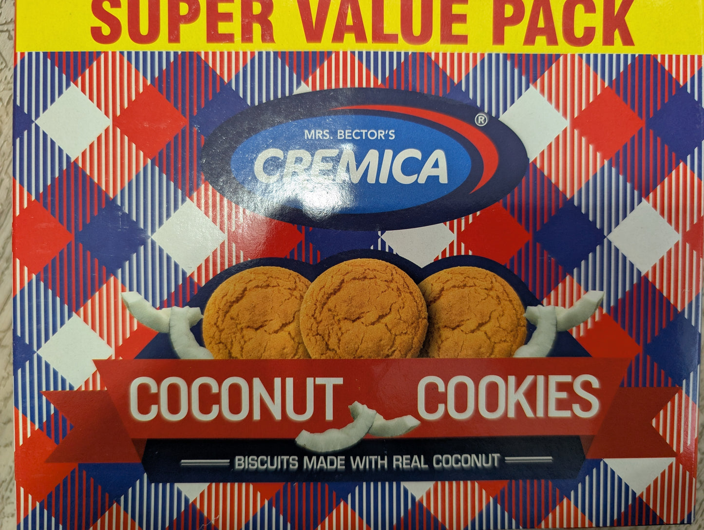 Mrs. Bector's Cremica Coconut Cookies 300g