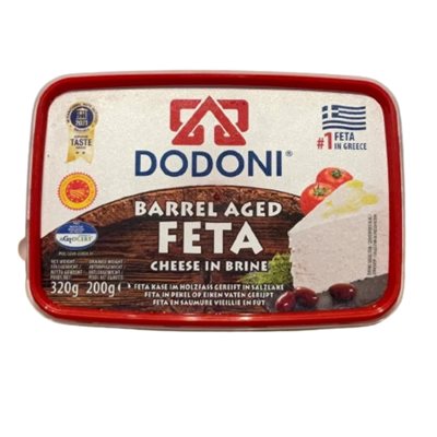 Dodoni Barrel Aged Feta Cheese 320g