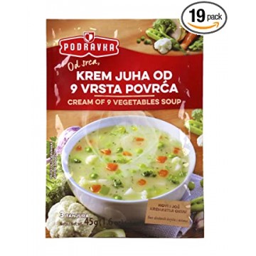 Podravka Cream of 9 Vegetables Soup 45g