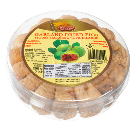 Golden Valley Garland Dried Figs 200g