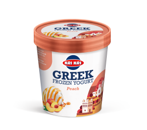 Kri Kri Greek Frozen Yogurt peach 450ml