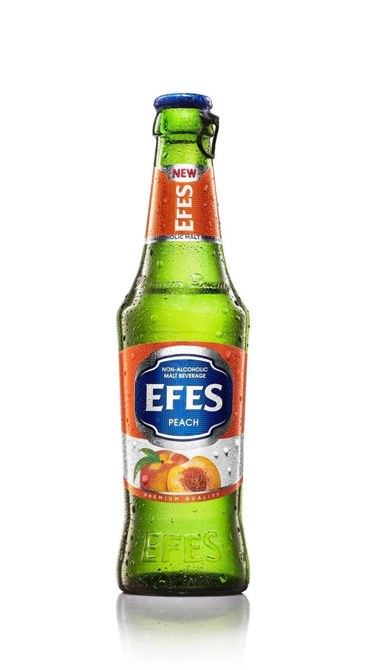 Efes non-alcoholic malt beverage peach 330ml