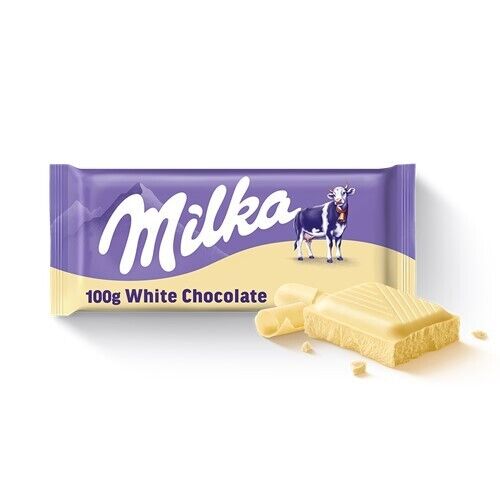 Milka White Chocolate 100g