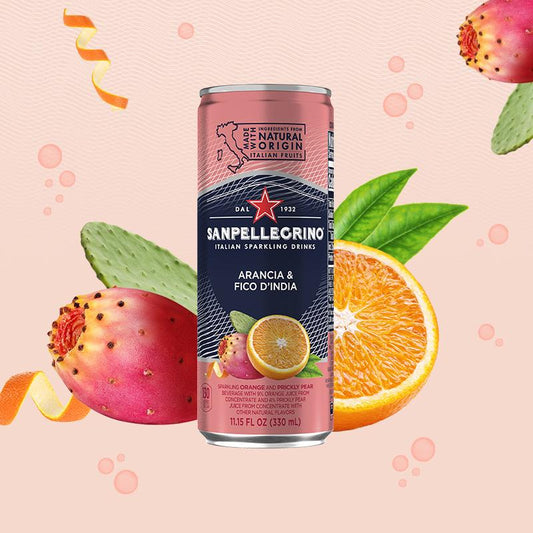 Sanpellegrino Prickly Pear&Orange 330ml can