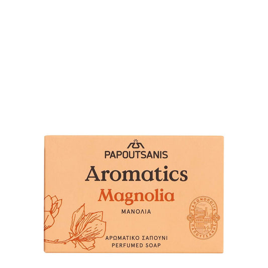 Papoutsanis Aromatics Magnolia Perfumed Soap Bar 100g