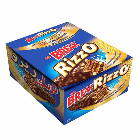 Break Rizzo Crunchy Wafer with caramel BOX