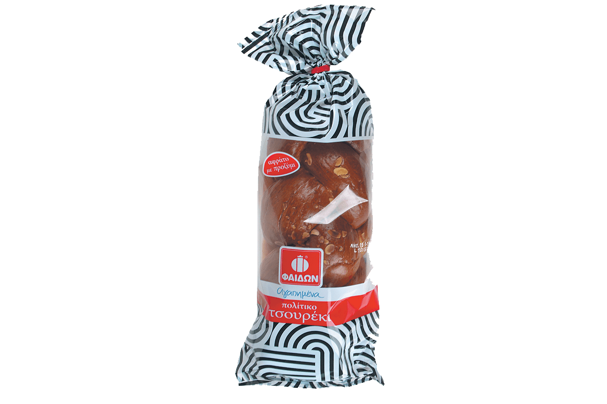 Fedon Greek Brioche Tsoureki traditional sweet cake 400g