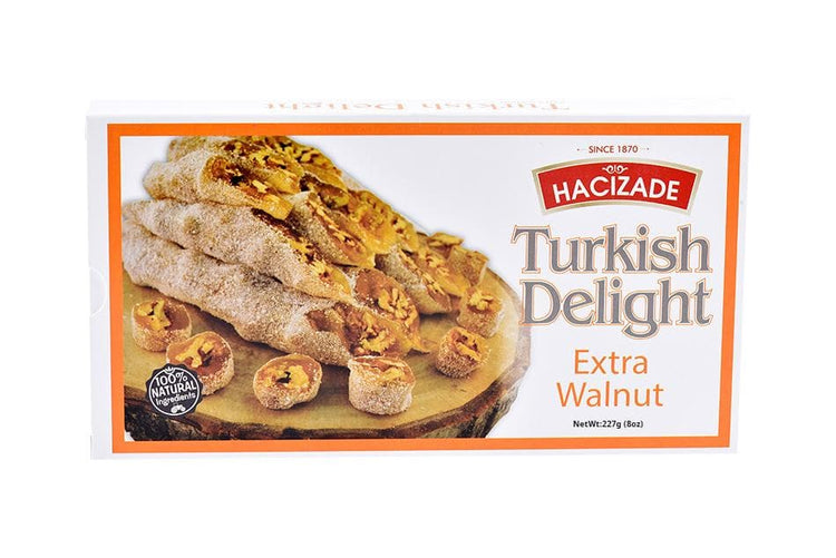 Hacizade Turkish Delight Extra Walnut 454g