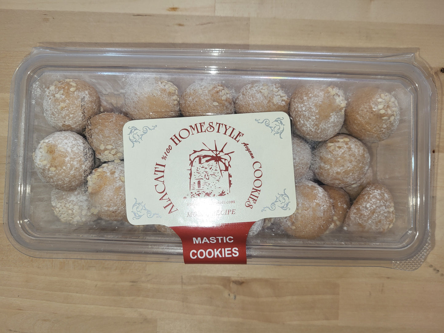Alacati Homestyle Mastic Cookies