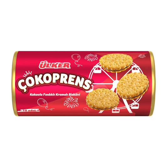 Ulker Cokoprens Sandwich Biscuits 10pack 300g