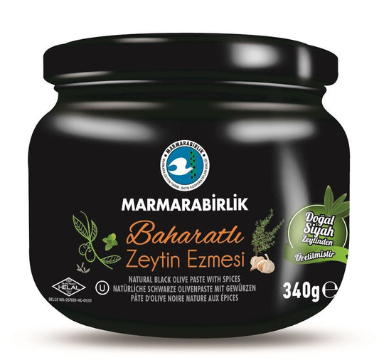 Marmarabirlik  Black Olive Paste with Spices 340g